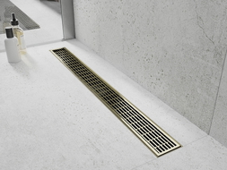 Mexen Flat M33 linijinis nubėgimas 80 cm, auksinis - 1533080-15