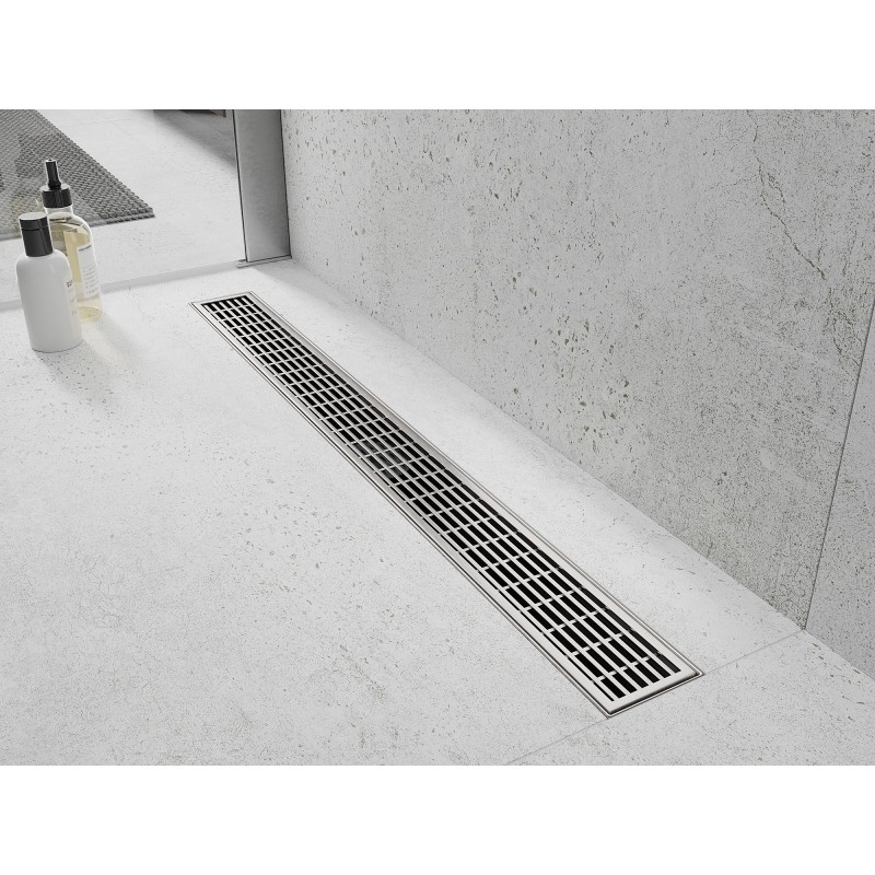 Mexen Flat 360° M33 paslankus linijinis nutekėjimas 50 cm, inox - 1033050-40