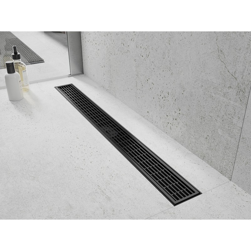 Mexen Flat 360° M33 besisukantis linijinis nuotekų latakas 50 cm, juodas - 1733050-40