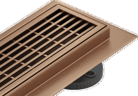 Mexen Flat M33 linijinis drenažas 60 cm, šlifuotas varis - 1C33060-15