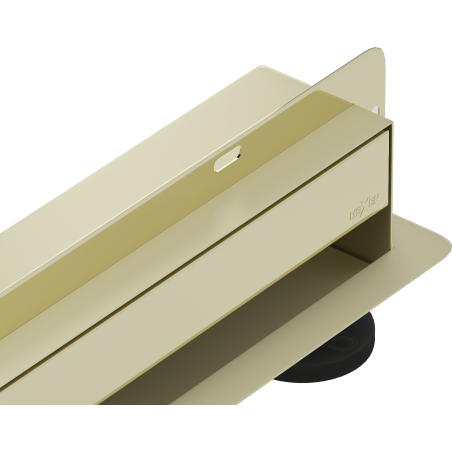 Mexen Flat Wall sieninis linijinis nubėgimas 2in1 50 cm, auksinis - 1530050