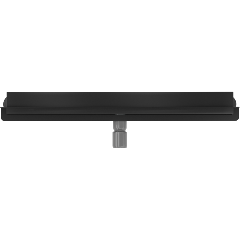 Mexen Flat Wall sieninis linijinis nutekėjimas 2v1 50 cm, juodas - 1730050