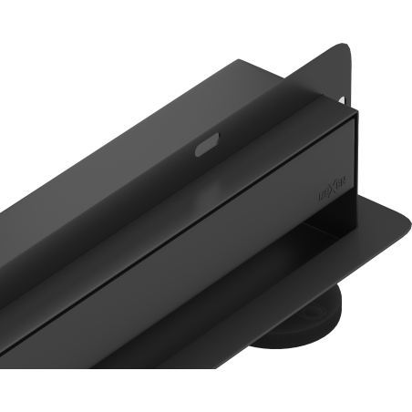 Mexen Flat Wall sieninis linijinis nutekėjimas 2v1 50 cm, juodas - 1730050