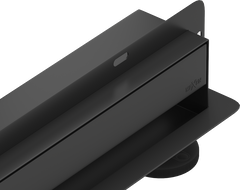 Mexen Flat Wall sieninis linijinis nutekėjimas 2v1 50 cm, juodas - 1730050