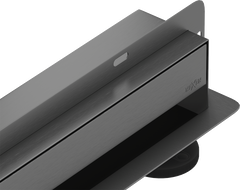 Mexen Flat Wall linijinis sieninis nutekėjimas 2in1 50 cm, šlifuota ginklų pilka - 1E30050