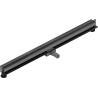 Mexen Flat Wall sieninis linijinis nutekėjimas 2 viename 120 cm, gun gray šlifuotas - 1E30120