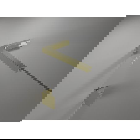 Mexen kampinis atramos rinkinys L dušo durims ir sienelėms 6-8 mm, auksinis - 830-12-50