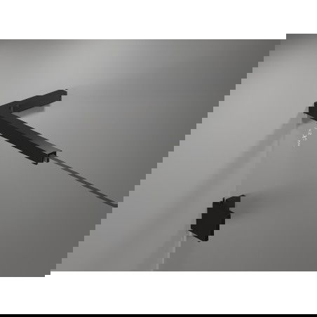 Mexen kampinis stabilizatorių rinkinys L dušo durims ir sienelėms 6-8 mm, juodas - 830-12-70