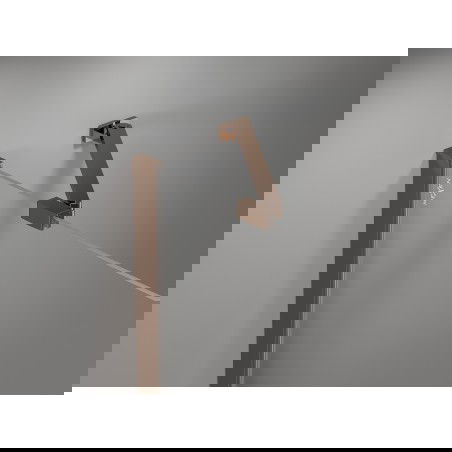 Mexen įstrižinis laikiklis durims ir dušo sienelėms 6-8 mm, rausvas auksas - 830-09-60