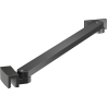 Mexen Uni-S įstrižas laikiklis dušo durims ir sienelėms, 6–8 mm, šlifuotas Gun gray - 830-09-66