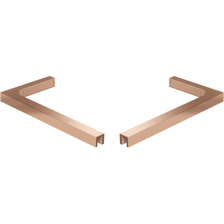 Mexen kampinis stabilizatorių rinkinys L dušo sienelėms 10 mm, šlifuotas varis - 800-07-65