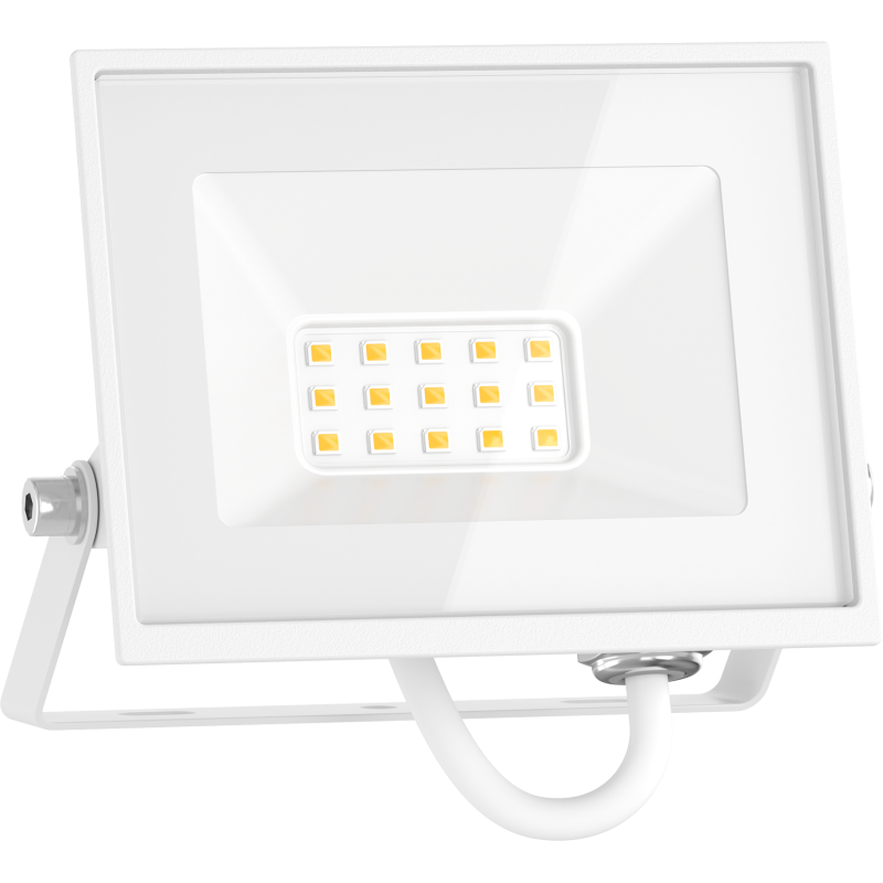 Mexen Luxpro+ LED prožektorius, 10W, Šaltas - 6500K, 1100 lm, baltas - L231-010-65-20