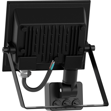 Mexen Luxpro LED prožektorius su judesio jutikliu, 20W, Šaltai - 6500K, 1800 lm, juodas - L235-020-65-70