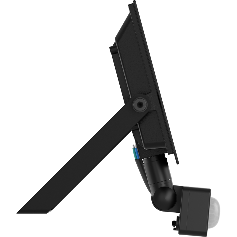 Mexen Luxpro LED prožektorius su judesio jutikliu, 50W, Neutrali - 4000K, 4500 lm, juoda - L235-050-40-70