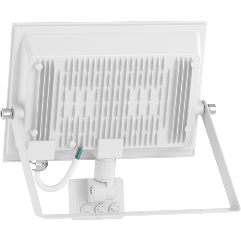 Mexen Luxpro+ LED prožektorius su judesio jutikliu, 50W, Neutralus - 4000K, 5500 lm, baltas - L236-050-40-20