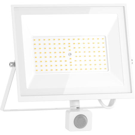 Mexen Luxpro+ LED prožektorius su judesio davikliu, 70W, Neutralus - 4000K, 7700 lm, baltas - L236-070-40-20