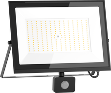 Mexen Luxpro+ LED prožektorius su judesio jutikliu, 150W, neutralus - 4000K, 16500 lm, juodas - L236-150-40-70