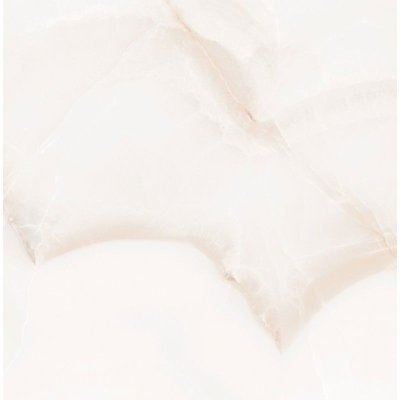 Mexen Onyx Baltas glazūruotas rektuotas G1 grūdintas plytelės 60 x 60 cm, blizgus - TL106-060-060-01