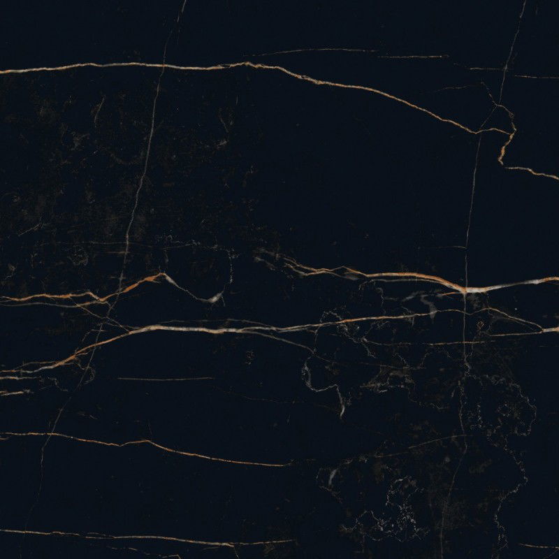 Mexen Flamingo Juoda glazūruota rektifikuota G1, grindų-sienų plytelė 60 x 60 cm, aukštas blizgesys - TL215-060-060-00