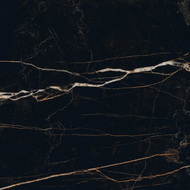 Mexen Flamingo Juoda glazūruota rektifikuota G1, grindų-sienų plytelė 60 x 60 cm, aukštas blizgesys - TL215-060-060-00