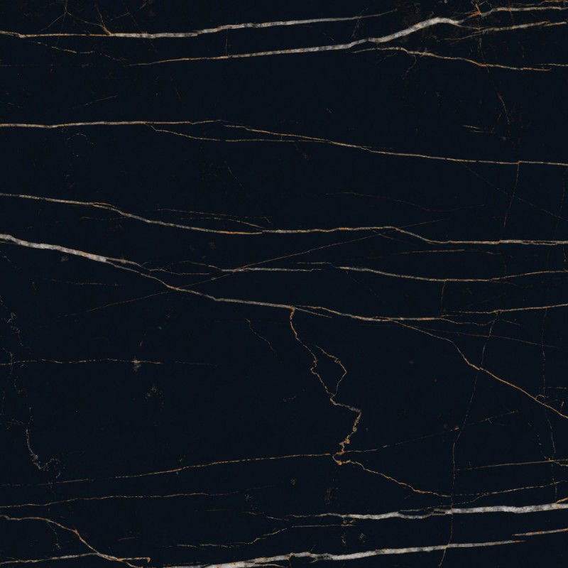 Mexen Flamingo Juoda glazūruota rektifikuota G1, grindų-sienų plytelė 60 x 60 cm, aukštas blizgesys - TL215-060-060-00