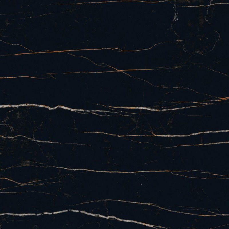 Mexen Flamingo Juoda glazūruota rektifikuota G1, grindų-sienų plytelė 60 x 60 cm, aukštas blizgesys - TL215-060-060-00