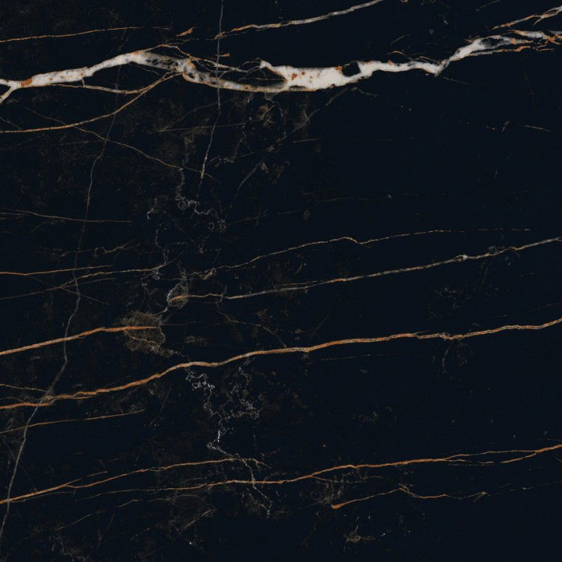 Mexen Flamingo Juoda glazūruota rektifikuota G1, grindų-sienų plytelė 60 x 60 cm, aukštas blizgesys - TL215-060-060-00