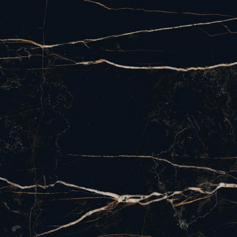 Mexen Flamingo Juoda glazūruota rektifikuota G1, grindų-sienų plytelė 60 x 60 cm, aukštas blizgesys - TL215-060-060-00