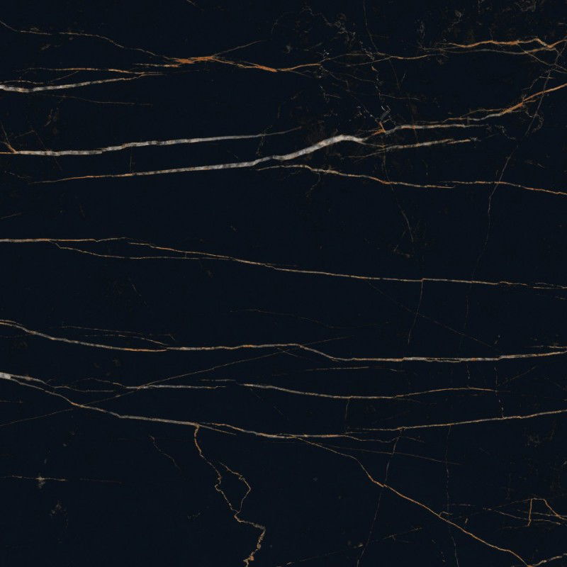 Mexen Flamingo Juoda glazūruota rektifikuota G1, grindų-sienų plytelė 60 x 60 cm, aukštas blizgesys - TL215-060-060-00