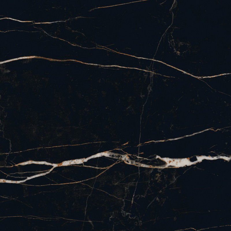 Mexen Flamingo Juoda glazūruota rektifikuota G1, grindų-sienų plytelė 60 x 60 cm, aukštas blizgesys - TL215-060-060-00