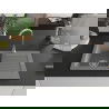 Mexen Pablo vienguba granitinė plautuvė su džiovykle 752 x 436 mm, Pilka - 6510751010-71