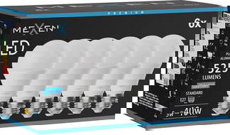 Mexen Nova 6x LED lemputė E27, A60, 5W, Šalta - 6500K, 525 lm - L100-E27-0565-01x06