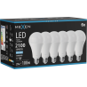 Mexen Nova 6x LED lemputė E27, A70, 20W, Šalta - 6500K, 2100 lm - L100-E27-2065-01x06