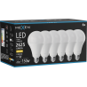 Mexen Nova 6x LED lemputė E27, A95, 25W, Šilta - 3000K, 2625 lm - L100-E27-2530-01x06