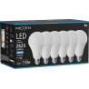 Mexen Nova 6x LED lemputė E27, A95, 25W, šaltai balta - 6500K, 2625 lm - L100-E27-2565-01x06