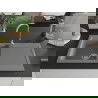 Mexen Leo vienguba granitinė plautuvė su džiovykle 900 x 500 mm, Pilka - 6501901010-71