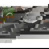 Mexen Mario dviguba granitinė plautuvė 820 x 436 mm, Pilka - 6504822000-71