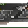 Mexen Mario dviguba granitinė plautuvė 820 x 436 mm, Pilka - 6504822000-71