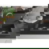 Mexen Mario dviguba granitinė plautuvė 820 x 436 mm, Juodai dėmėtas - 6504822000-76