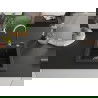 Mexen Vito vienos kameros granito plautuvė 520 x 490 mm, juoda/auksinė metalo spalva, chrominis sifonas - 6503521000-75