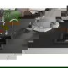 Mexen Milo vienguba granitinė plautuvė 435 x 410 mm, Juoda/Auksinė metallic - 6505441000-75
