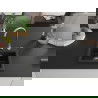 Mexen Milo vienguba granitinė plautuvė 435 x 410 mm, Juoda - 6505441000-77