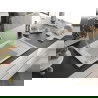 Mexen Elias vienguba granitinė plautuvė su trumpa džiovykle 795 x 480 mm, Balta - 6511791005-20