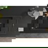 Mexen Elias granitinis vienos plautuvės kriauklė su nusausintuvu 795 x 480 mm, juoda/auksinė metalika, chromuotas sifonas - 651?
