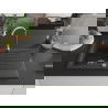 Mexen Cesar vienguba granitinė plautuvė su džiovykle 775 x 470 mm, Juodai dėmėtas - 6514771010-76