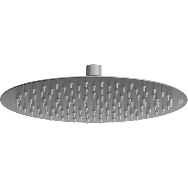 Mexen Slim lietaus dušas 25 cm, šešėlinė pilka šukuota - 79225-66