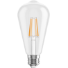 Mexen Vintis 3x LED siūlo lemputė E27, ST64, 4W, Šilta - 2700K, 470 lm, skaidri - L152-E27-0427-00x03