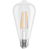 Mexen Vintis 3x LED siūlo lemputė E27, ST64, 8W, Šilta - 2200K, 1055 lm, permatoma - L152-E27-0822-00x03