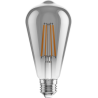 Mexen Vintis 3x LED siūlo lemputė E27, ST64, 8W, Šilta - 2700K, 680 lm, dūminė - L152-E27-0827-70x03