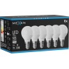 Mexen Nova 6x LED lemputė E14, G45, 1W, Neutrali - 4000K, 105 lm - L101-E14-0140-01x06
